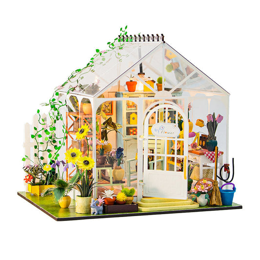 Sunshine Flower Garden DIY Miniature House Kit — main view