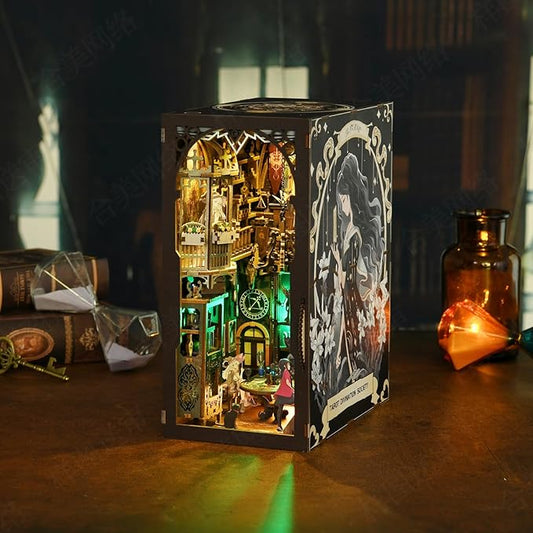 Tarot Divination Society DIY Book Nook Kit — detalied side view