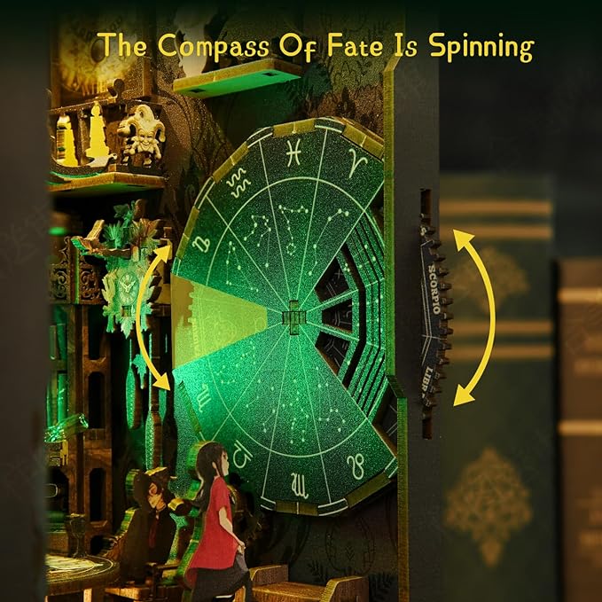 Tarot Divination Society DIY Book Nook Kit — front angle
