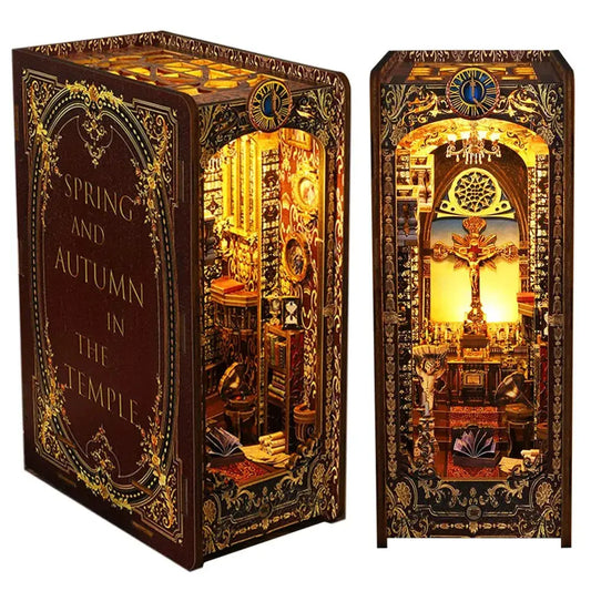 The Covenant Church DIY Book Nook Kit — detalied side view