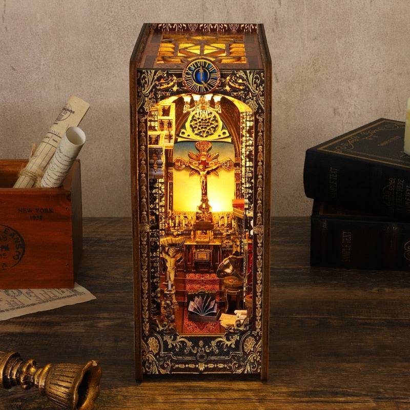 The Covenant Church DIY Book Nook Kit — scene view