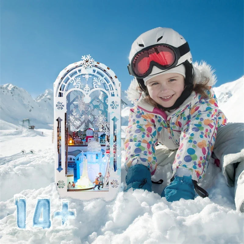 The Great Ice World Book Nook — open display view