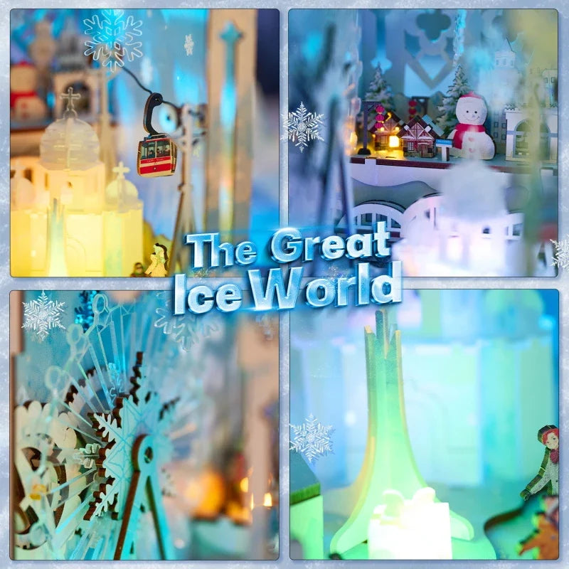 The Great Ice World Book Nook — front angle