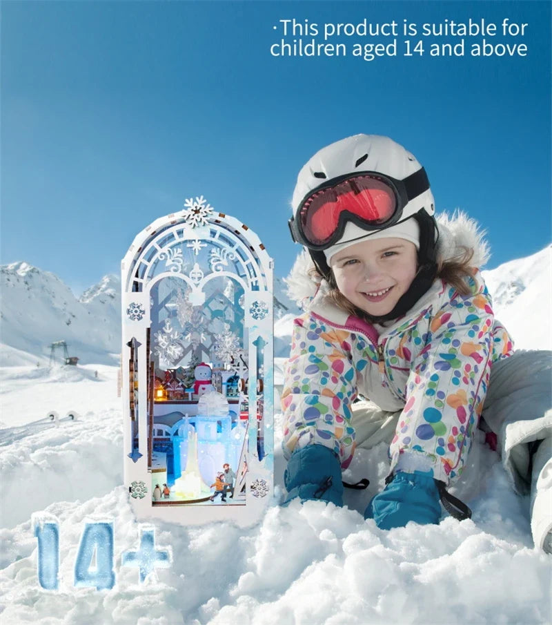 The Great Ice World Book Nook — open display view