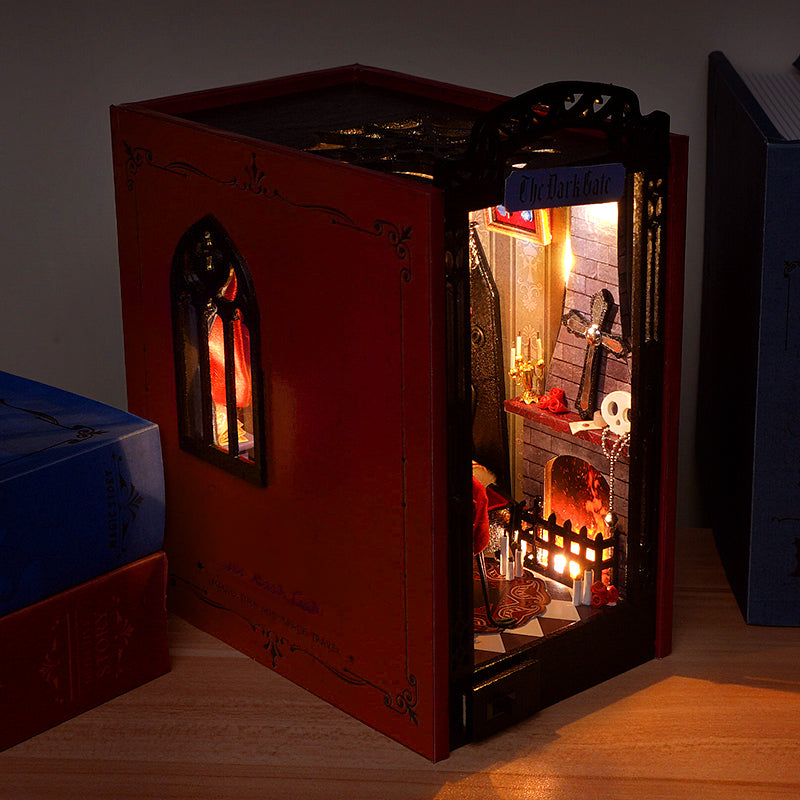 Vampire Diary DIY Book Nook Kit — front angle