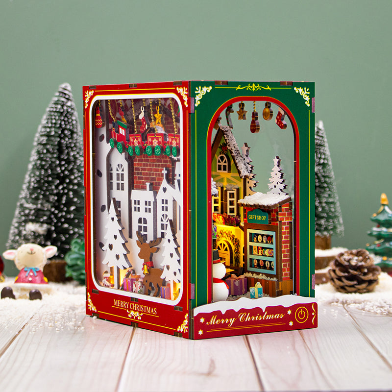 Winter Of Christmas DIY Book Nook Kit — main view