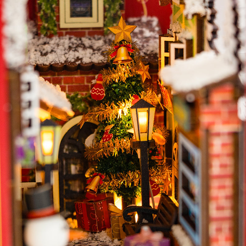 Winter Of Christmas DIY Book Nook Kit — front angle