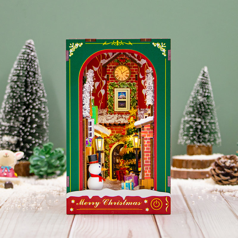 Winter Of Christmas DIY Book Nook Kit — scene view