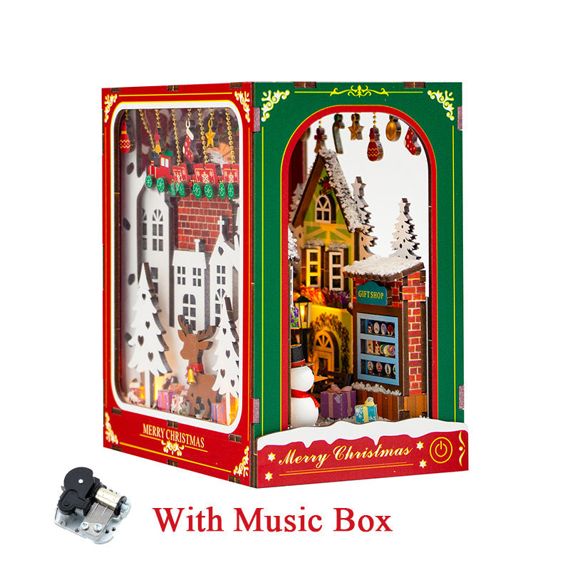 Winter Of Christmas DIY Book Nook Kit — main view