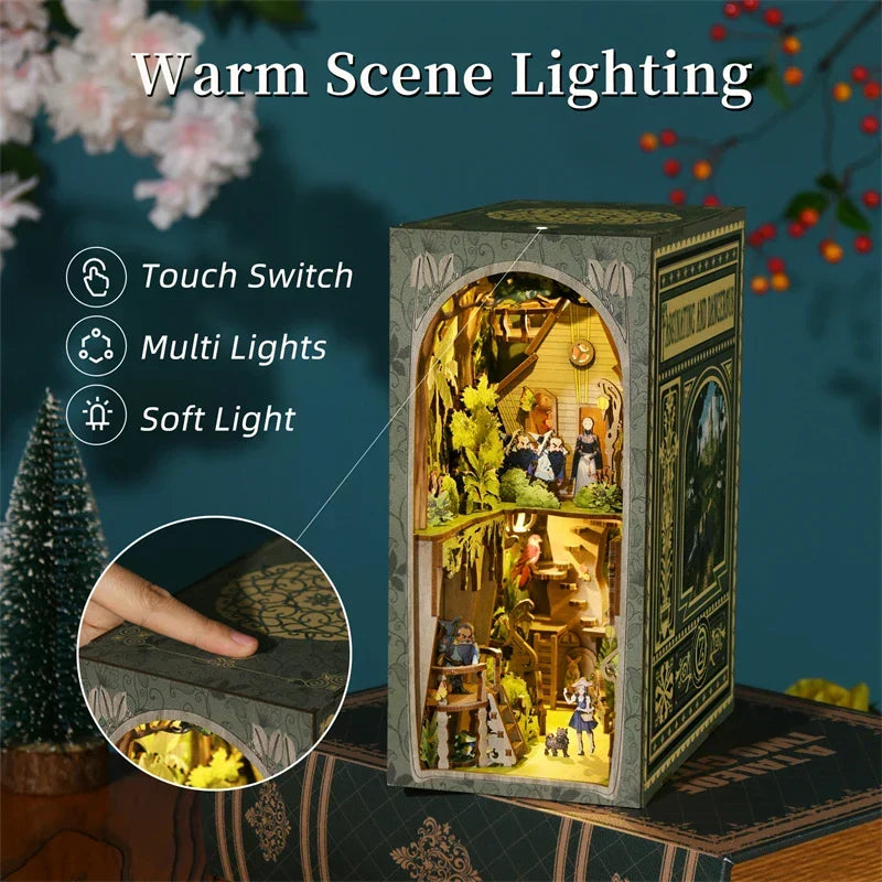 Wizard Of Oz DIY Book Nook Kit — open display view