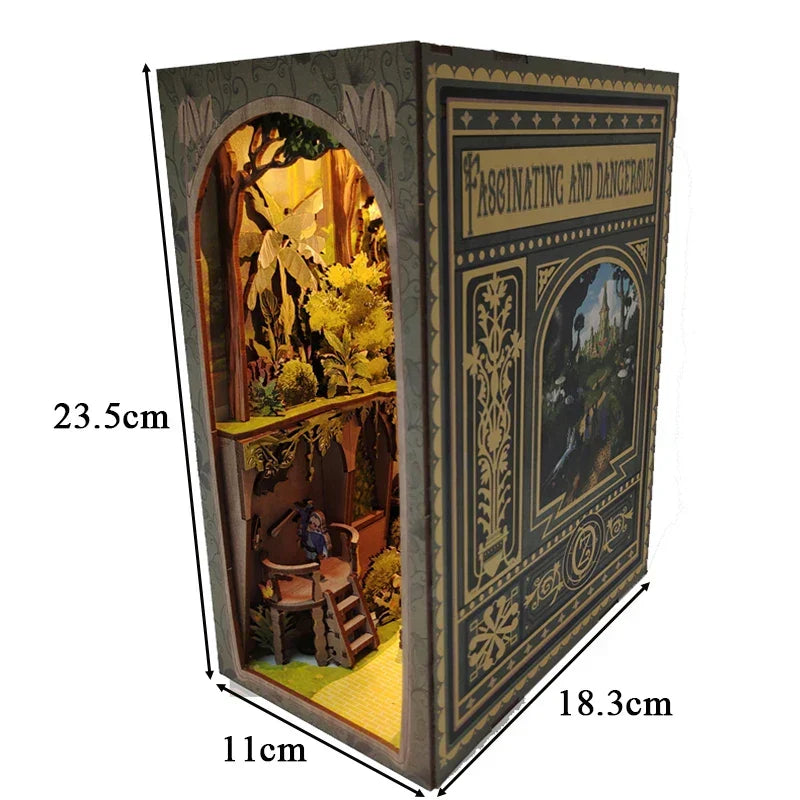 Wizard Of Oz DIY Book Nook Kit — angled close-up