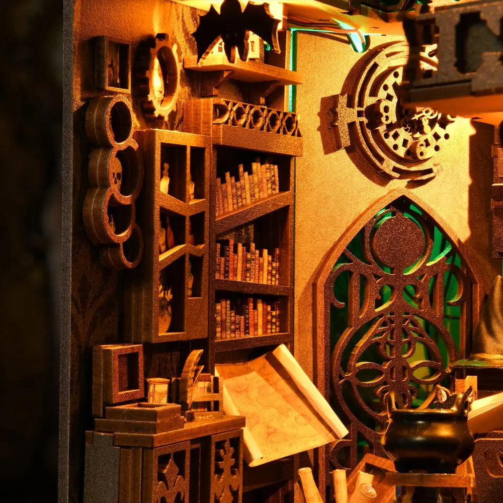 Wizard's Study DIY Book Nook Kit — main view