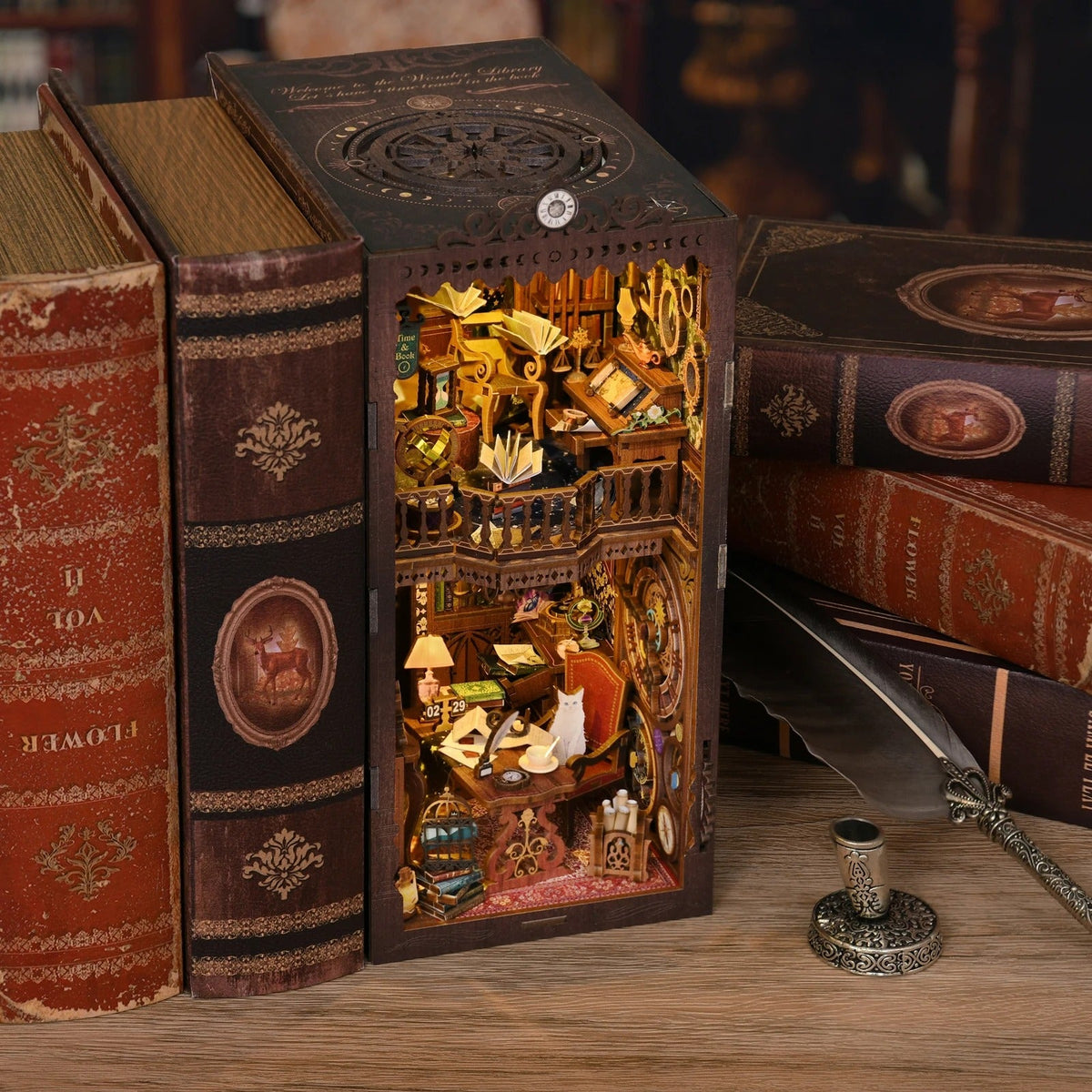 Wonder Library DIY Book Nook Kit — main view