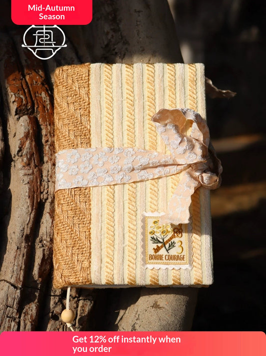 Fabric Book Cover & Journal Sleeve | A5 A6 Cover