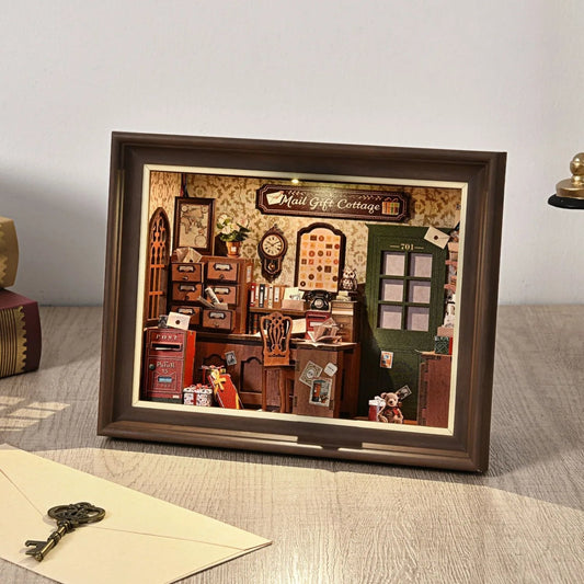 Mail Gift Cottage DIY Book Nook Kit | AnalogMaker