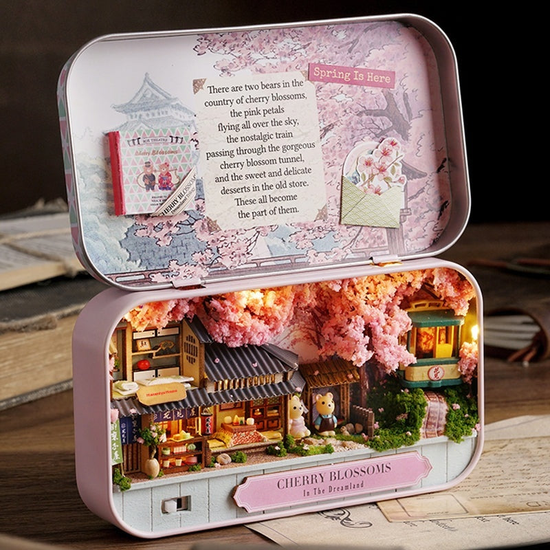 DIY Miniature Cherry Bloomsons Box Theater | AnalogMaker