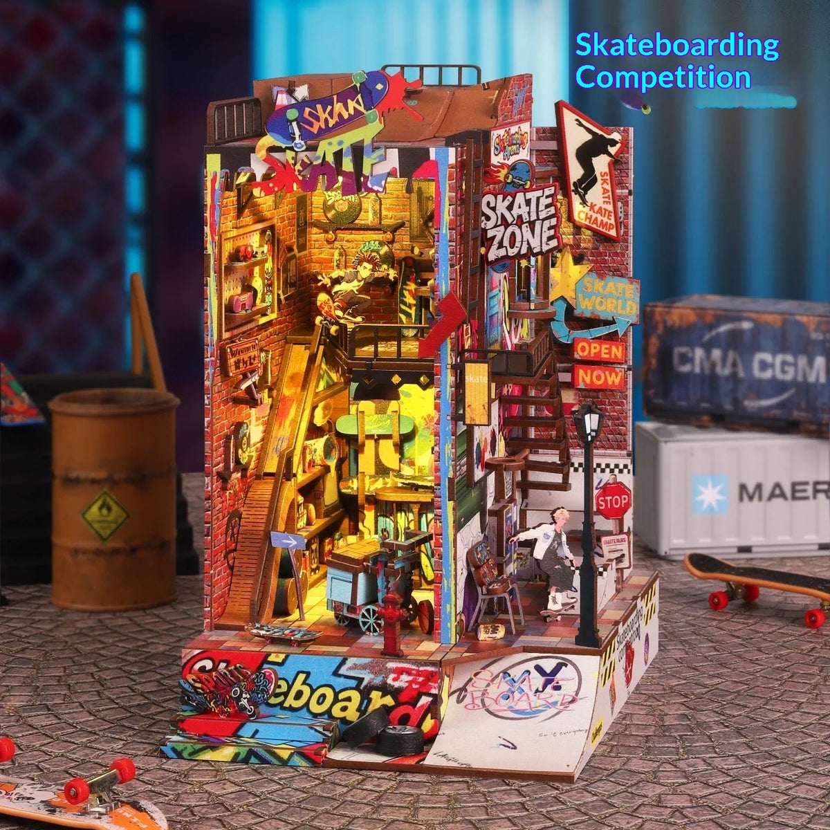 Skatepark DIY Diorama Kit | AnalogMaker