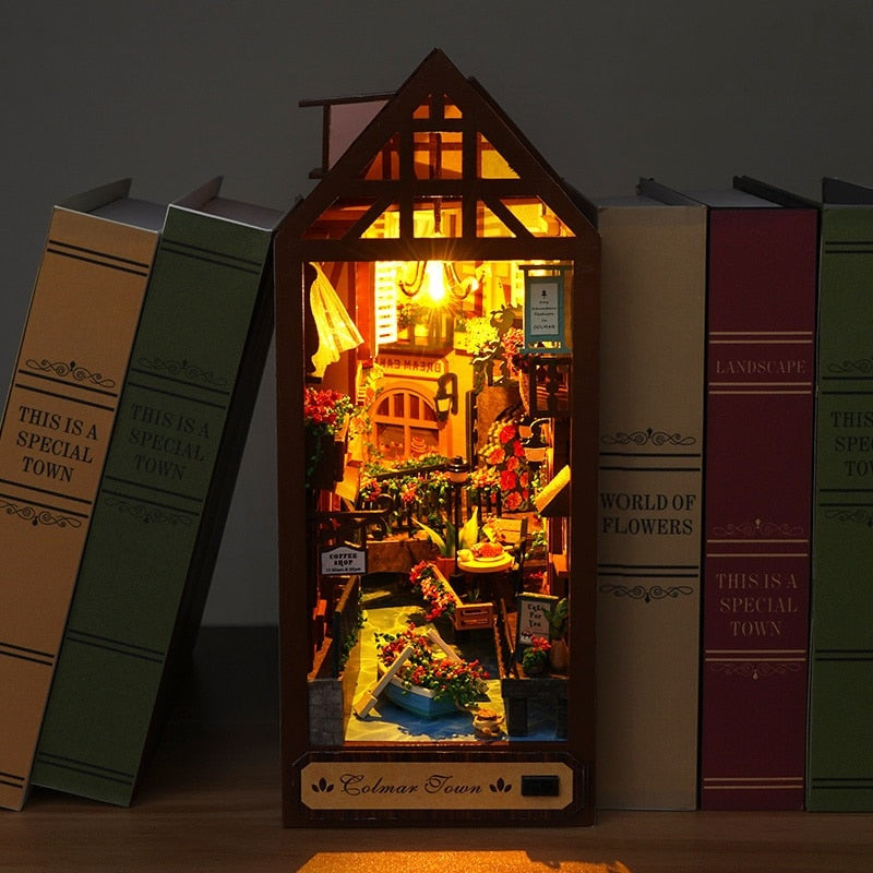 Colmar Town DIY Book Nook Kit | AnalogMaker
