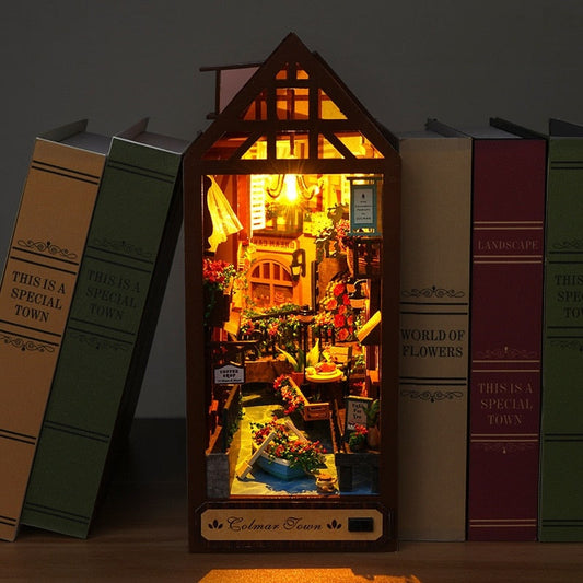 Colmar Town DIY Book Nook Kit | AnalogMaker