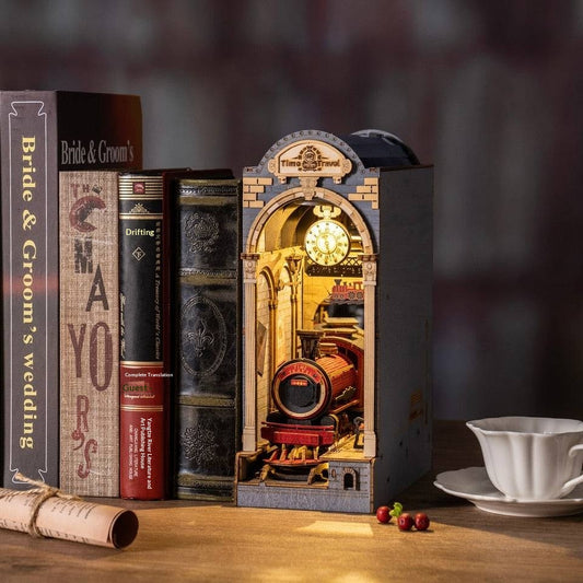 Time Travel DIY Book Nook Kit | AnalogMaker