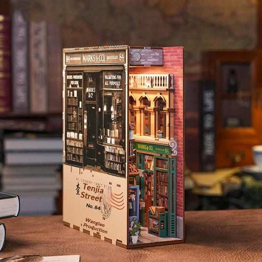 84 Charing Cross Street DIY Book Nook Kit | AnalogMaker